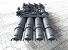 1/200 Royal Navy 21" Quad Torpedo Tubes x1 3d printed 3d render showing product detail