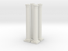 4 Doric Columns  3500mm high at 1 to 76 scale 3d printed 
