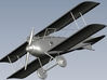 1/285 scale Albatros D.III WWI biplane x 1 3d printed 