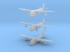 Short S23 Empire Flying Boat Set 3d printed Short Empire 1/1250 scale models: " in flight", with beaching gear and "waterline", by CLASSIC AIRSHIPS