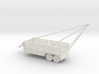 1/87 Scale 6x6 Jeep Cargo Trailer with Crane Exten 3d printed 