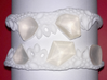 Cosplay Club Cuff Crystals 3d printed Smooth Fine Detail Plastic