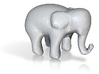 Elephant 3d printed 