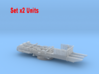 1/400 DKM SCHARNHORST Torpedo Tubes Set x2 3d printed 
