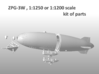 US Navy ZPG-3W "Vigilance" 3-in-1 Kit 3d printed US NAVY ZPG-3W by CLASSIC AIRSHIPS