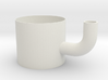 Straw gripper mug 3d printed 