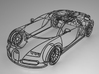 Bugatti Veyron 1:18 3d printed 