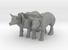 N Scale Oxen 3d printed This is a render not a picture