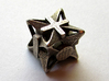 Fudge Pinwheel d6 3d printed In stainless steel