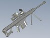 1/24 scale Barret M-82A1 / M-107 0.50" rifle x 1 3d printed 