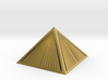 Golden Pyramid Star Tetrahedron ultra detail 3d printed 