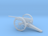 1/72 Scale M1 1897 French 75mm Gun 3d printed 