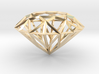 Geometric Diamond Pendant 3d printed 