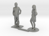 S Scale Standing Kids 9 3d printed This is a render not a picture