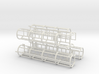 1/50th or 1/48th Safety Cage Industrial Ladder 3d printed 