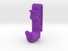 FlatCat Belt Clip for Left-Hand Slingshot Hold 3d printed 