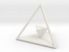 Dual Solids Tetrahedron 3d printed 