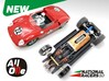 Chassis - Monogram Ferrari 275 (Inline-AiO) 3d printed Chassis compatible with Monogram model (slot car and other parts not included)