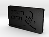 "Memento Mori" Belt Buckle  3d printed 