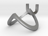 Chillida Engagement Ring 3d printed 