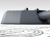 1/700 HMS Neptune 1916 12" MKXI Guns x5 3d printed 3D render showing Turret Detail