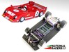 Chassis - SRC Alfa Romeo 33T12 - (SW/Inline*)  3d printed Chassis compatible with SRC model (slot car and other parts not included)