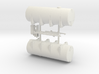 1/50th Twin Brine Deicer Tanks for Tow Plow 3d printed 
