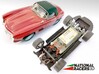 Chassis - Top Slot Mercedes Benz 300SL Roadster 3d printed Chassis compatible with Top Slot model (slot car and other parts not included)