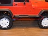 Tamiya CC-01 Jeep Rock Slider (Pipes) 3d printed Mounts located here on the body.