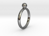 ring pearl all sizes 3d printed 