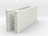 5' Block Wall - 2-Med Jointed Sections 3d printed Part # BWJ-004
