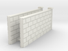 5' Block Wall - 2-Med R/S Jointed Intersections 3d printed Part # BWJ-013