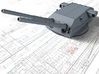 1/350 DKM Bismarck 38cm (14.96") SK C/34 Guns 3d printed 3D render showing adjustable Barrels