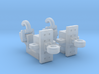 Pintle Hitch & Trailer Hitch 2 Pack 1-50 Scale 3d printed 