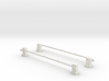 SPX UK level crossing full barrier kit 00,H0 3d printed 