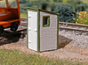 HO - GN Railway - Dispatcher's Phone Booth Qty. 2 3d printed Printed, Primed, and Painted in GN Colors