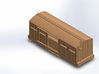 USMRR ARMORED BOXCAR 3d printed DOORS DO NOT MOVE