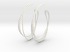 Cosplay Looped Hoop Earrings 3d printed 