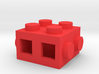 Custom LEGO-inspired brick 2x2 3d printed 