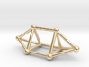 0756 J14 Elongated Triangular Bpyramid (a=1cm) #2 3d printed 
