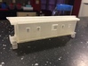 HO scale C&EI caboose roof  3d printed 