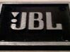 JBL Emblem/Logo for Fender Amplifiers 3d printed Finished Alumide