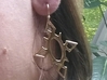 Solhanna Earring 3d printed A simple French loop (not included) is most reccomended for this design.