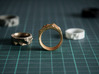 Triangulated Ring - 21mm 3d printed 