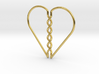 Tangled Heart Pendant (No Holes) 3d printed 