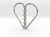 Tangled Heart Pendant (No Holes) 3d printed 