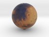 Oceanic Mars /12" Earth globe addon 3d printed 