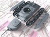 1/120 SARL 42 Tank (FCM 3 Man Turret 47mm SA37 Gun 3d printed 3D render showing product detail
