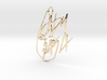 Lady Gaga Pendant - Exclusive Jewellery 3d printed 