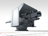1/150 German 15 cm/45 SK L/45 Gun w. Shield x4 3d printed 3d render showing product detail